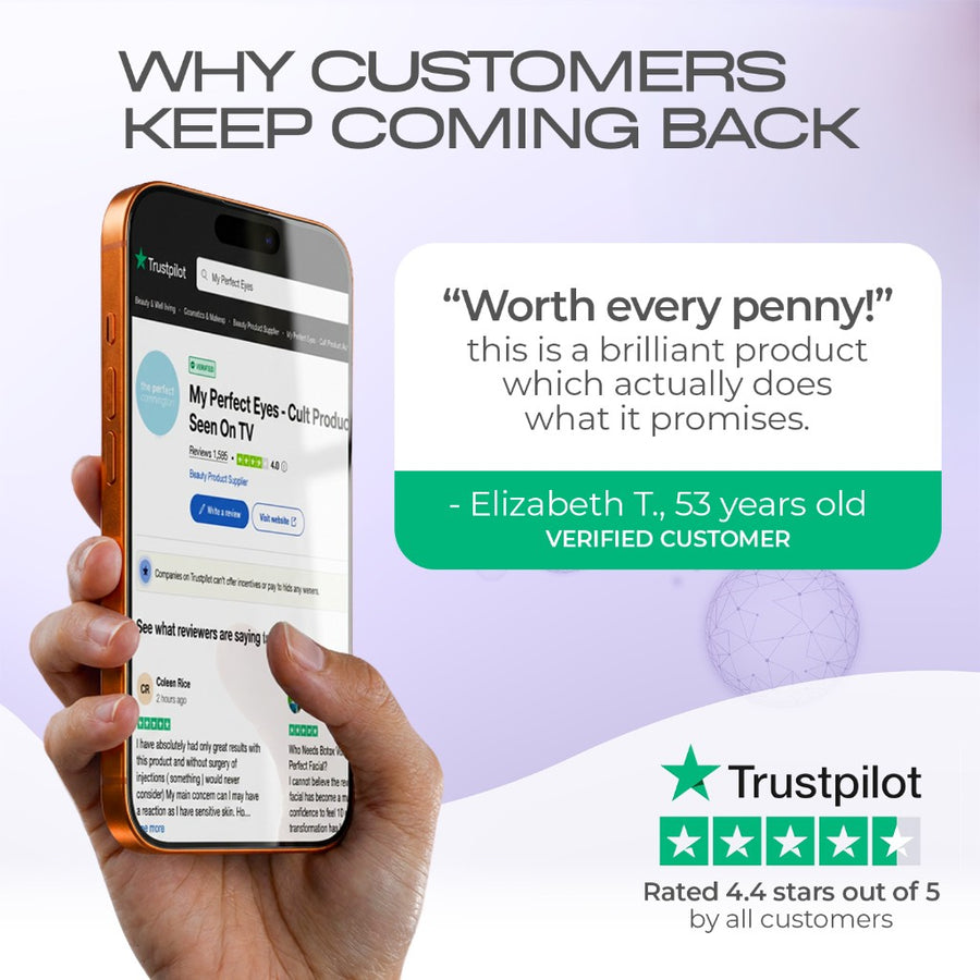 Verified Trustpilot customer review from Elizabeth